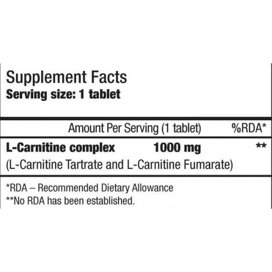 BIOTECH USA L-Carnitine 1000 - 60 tab